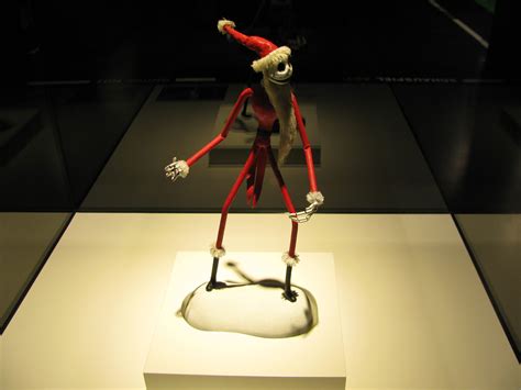 This Is The Stop Motion Puppet Jack Skellington From Tim Burtons 1993