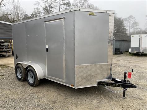 2023 Quality Cargo 6x12ta Cargo Enclosed Trailer Bayou Trailers