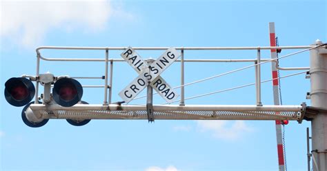 Railroad Crossing Sign Free Stock Photo Public Domain Pictures