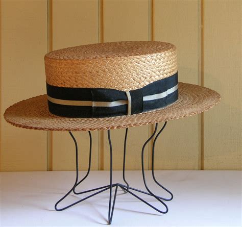 antique vintage straw boater hat mens agrohort ipb ac id