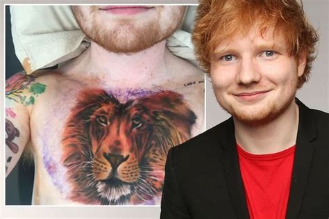 Ed sheeran revealed this tattoo through an instagram post which was surprisingly not. Jennifer Aniston 'Friends' Free & Ed Sheeran's Tat Not For ...