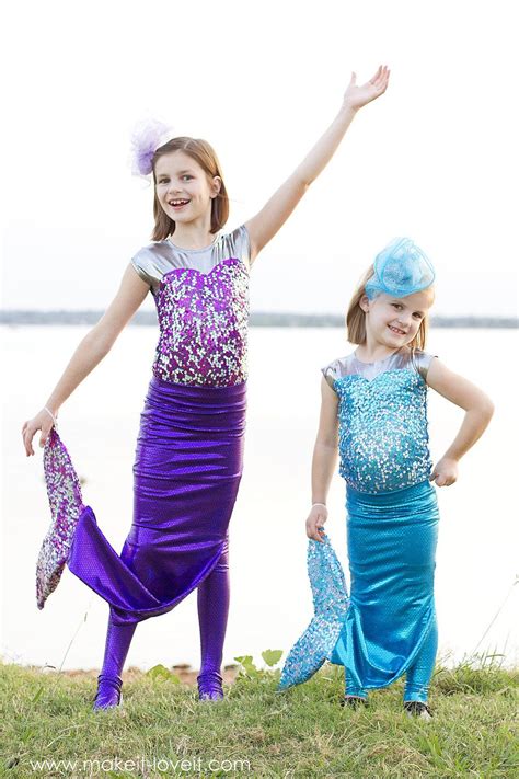 Diy Mermaid Costumewith A Repositionable Fin Mermaid Costume Diy Mermaid Diy Mermaid