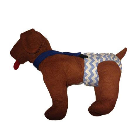 Barkertime Dark Blue Adjustable Suspender To Keep Dog Diapers On