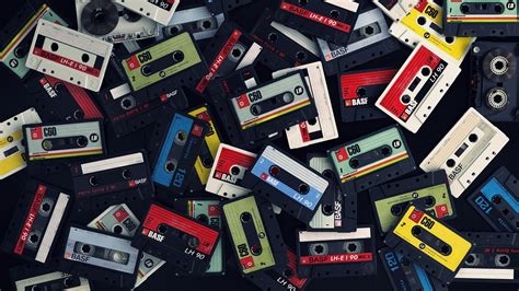 Cassette Tape Lot Music Cassette 2k Wallpaper Hdwallpaper Desktop