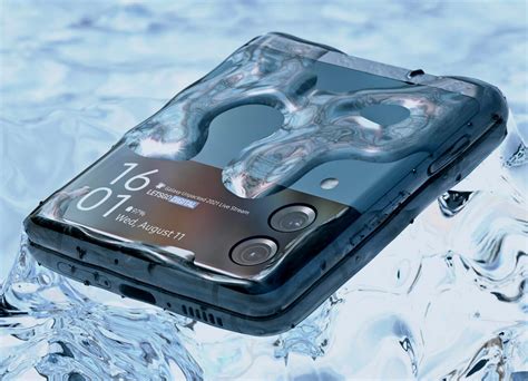 First Look At Samsungs Waterproof Galaxy Z Flip 3 Foldable Smartphone