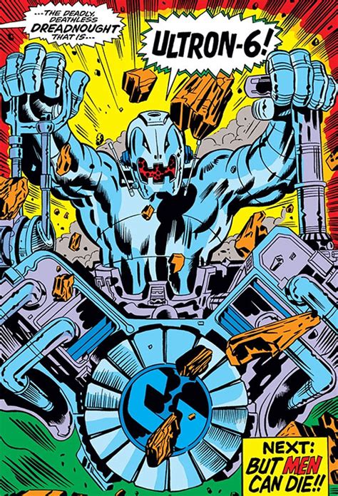 Ultron 6 Marvel Comics Avengers Enemy Character Profile