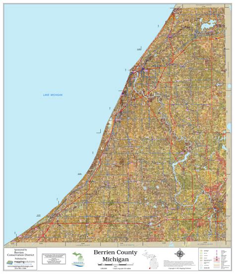 Berrien County Michigan 2022 Soils Map Mapping Solutions