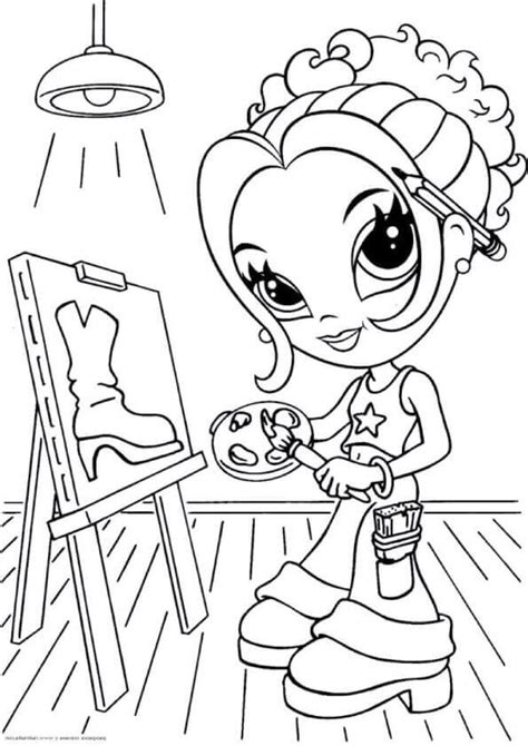 25 Free Printable Lisa Frank Coloring Pages
