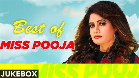 Best Of Miss Pooja Video Jukebox Punjabi Songs Planet Recordz Youtube
