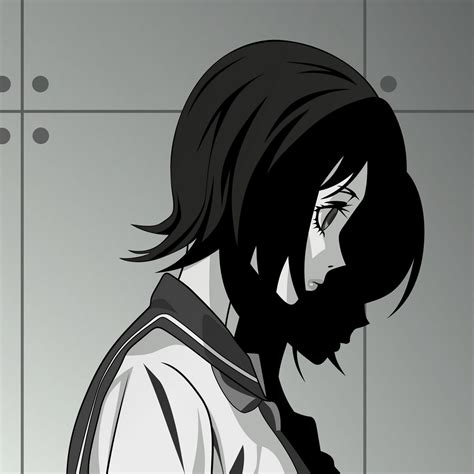Sad anime pfp black and white. Black And White Anime Girl Sad Wallpapers - Wallpaper Cave