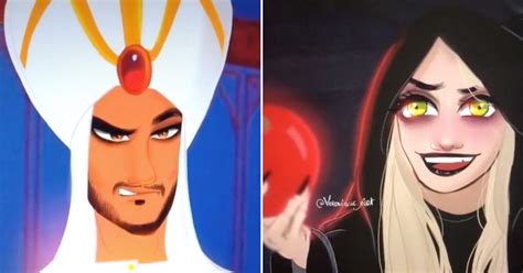This Tiktok Artist Gives Disney Villains Glam Makeovers Popsugar