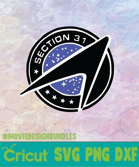 Section 31 Star Trek Logo Svg Png Dxf Movie Design Bundles