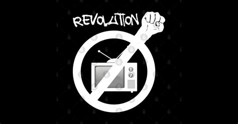 the revolution will not be televised movement the revolution will not be televised sticker