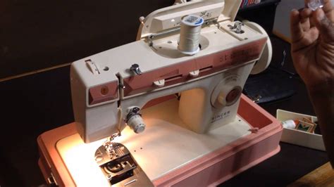 How To Thread Bobbin On Singer Merritt 2404 Sewing Machine Thread