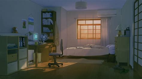 Artstation Bedroom Anastasia Ermakova Bedroom Wallpaper Anime Anime Scenery Wallpaper