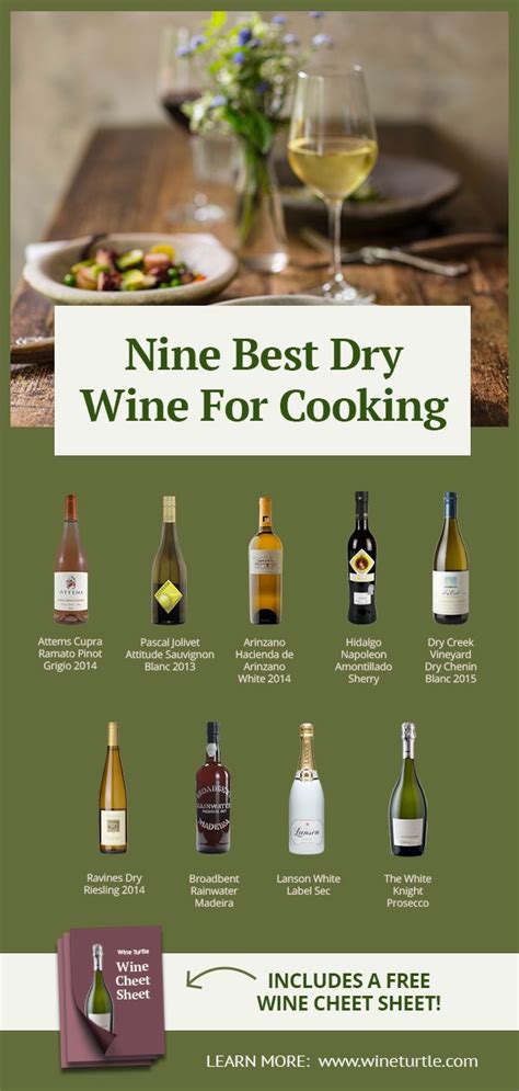 9 Best Dry White Wines For Cooking Chefs Recommendations Cooking