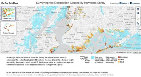 Hurricane Sandy Flood Damage Maps From New York Times Flickr Photo