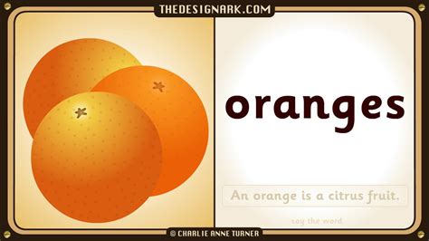 Orange How To Pronounce The English Word Orange Youtube