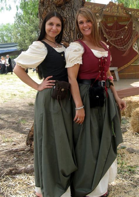 Renaissance Fair Women Peasant Wench Peasant Renaissance Dress