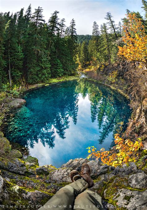 Blue Pool And The Mckenzie River Oregon Photography