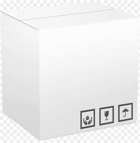Free Download Hd Png Download White Cardboard Box Clipart Png Photo