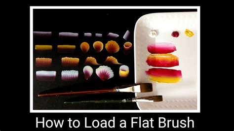 How To Double Load A Brush In One Stroke Painting 🤔🤔 Basic Strokes