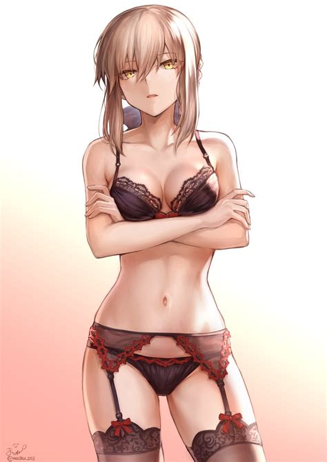 Wallpaper Saber Fate Grand Order Saber Alter Lingerie Fate Grand