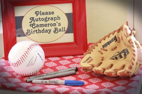 Vintage Baseball Birthday Party Ideas Photo 22 Of 33 Catch My Party