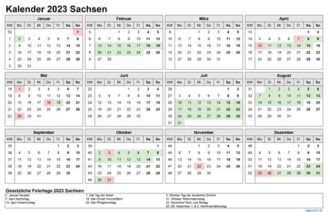 Kalender 2023 Und 2024 Ferien Sachsen Feiertage Pdf Xls Und Png