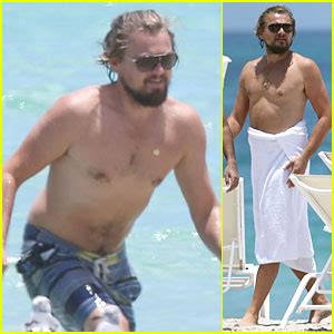 Leonardo Dicaprio Goes Shirtless For Ocean Swim In Miami Leonardo Hot Sex Picture