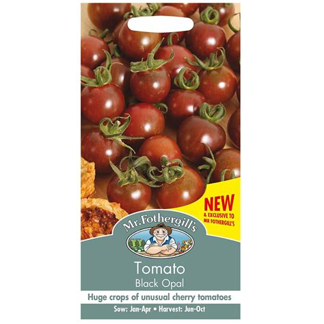 Mr Fothergills Tomato Black Opal Seeds Bosworths Online Shop