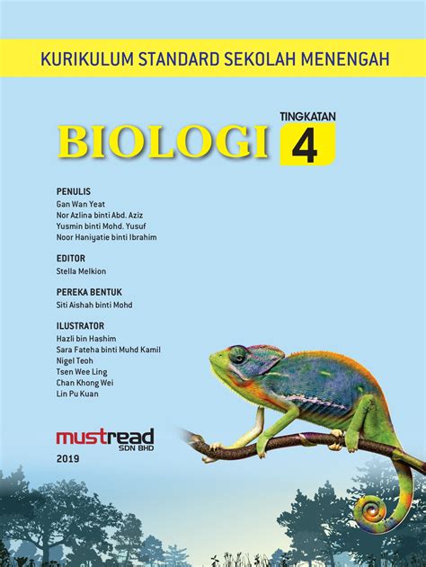 Bab 15 Biologi Tingkatan 4  Biologi KSSM Kertas Persediaan Ujian Bab