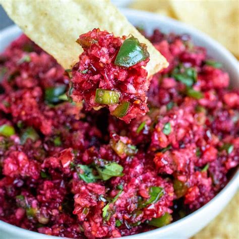 Fresh Cranberry Salsa Recipe Home Made Interest