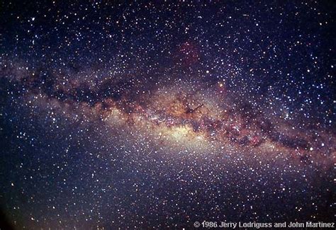 Galaxy Of Stars And The Milky Way