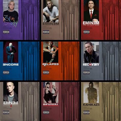 10 Collection Eminem Album Covers Wallpaper
