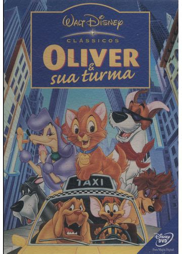 Dvd Oliver And Sua Turma Walt Disney Clássicos Sebo Do Messias