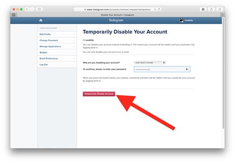 How to temporarily deactivate your instagram account. How to Delete an Instagram Account Permanently or Temporarily