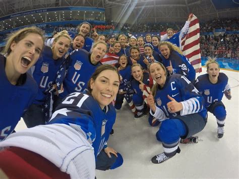 usa women s hockey team wins gold at winter olympics 2018 team usa