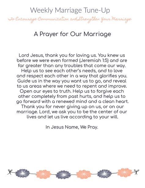 Marriage Worksheet For Christian Couples Etsy