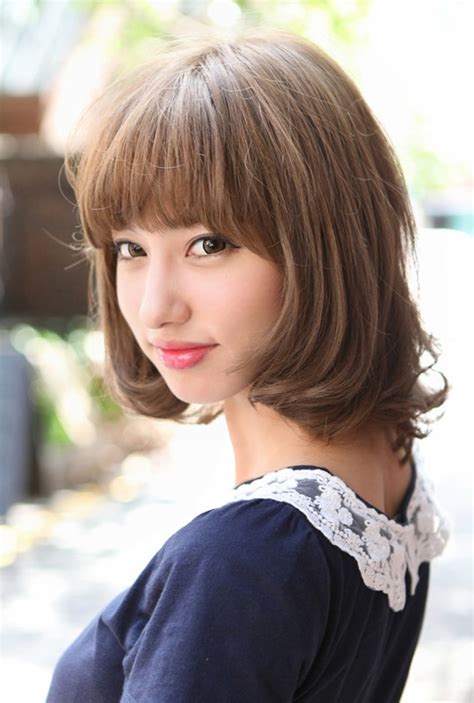 18 inspirational korean hairstyle with side bangs