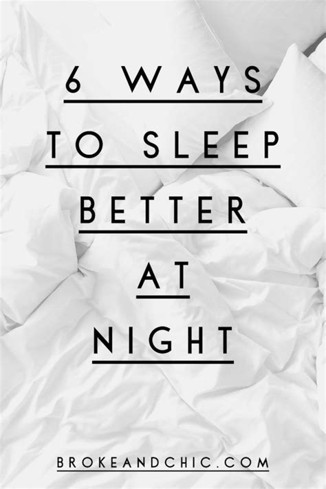 6 Ways To Sleep Better At Night How Can I Sleep Ways To Sleep How To