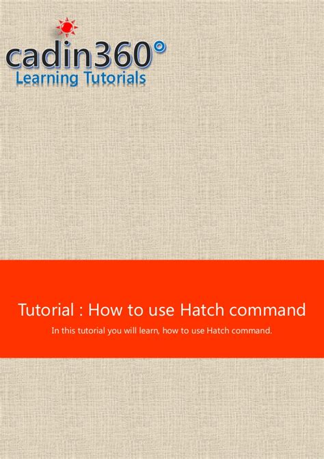 A hatch object displays a standard pattern of lines and dots used to 1. How to use hatch command in AutoCAD