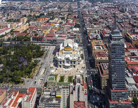 Vista Aérea Del Centro De Ciudad De México Foto Editorial Imagen De