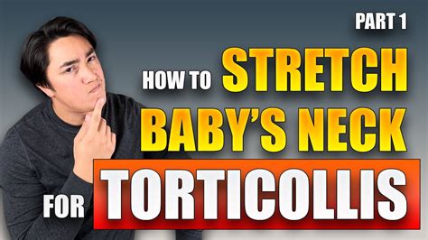 First Step To Start Treating Torticollis Youtube