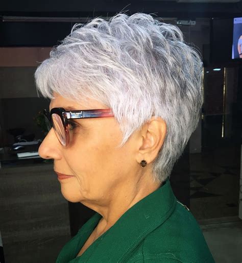 The Best Short Grey Hairstyles For Older Ladies 2022 Nino Alex