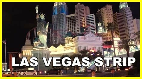 Las Vegas Strip Usa Night Walk Youtube