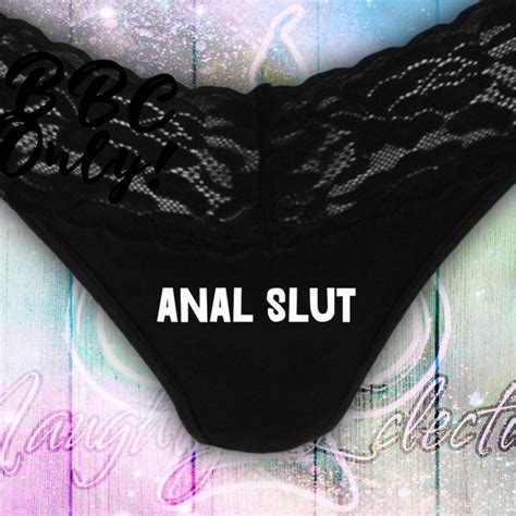 anal slut thong etsy