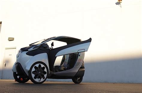 Toyotas Three Wheeled I Road Ev Technology Ready To Hit The Road In