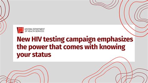New Hiv Testing Campaign Emphasizes The Power That Comes With Knowing