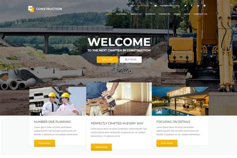 25 Best Construction Website Templates 2023 Edition Radiustheme